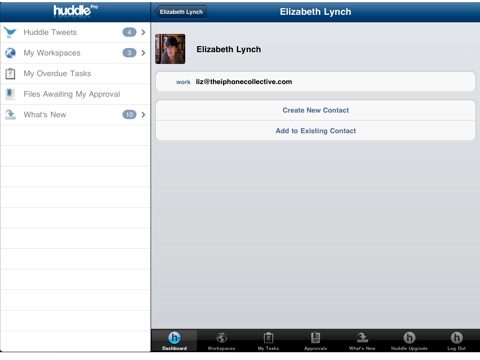 Huddle lets firms collaborate on tasks, resources and messages